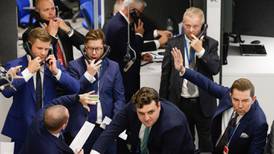 European stocks end near record highs as tech rallies