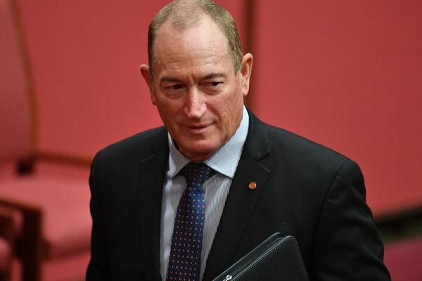 Outrage in Australia over senator’s ‘final solution’ call for Muslim immigration