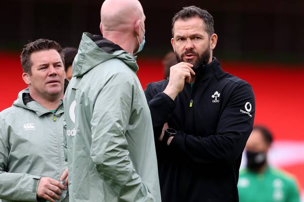 Andy Farrell wants experimental Ireland squad to play in ‘fearless’ style