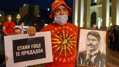 Bulgaria row hits North Macedonia's EU hopes and sparks protests