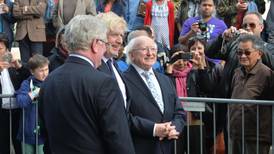Higgins emphasises economic ties in Guildhall speech