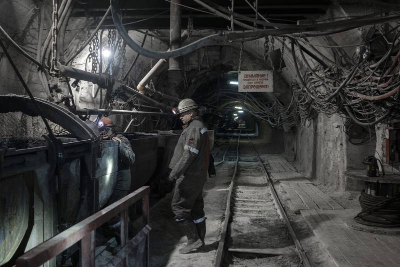 ‘We’re doing everything to keep bringing up the coal’: Ukrainian miners defy Russia’s advance in the east