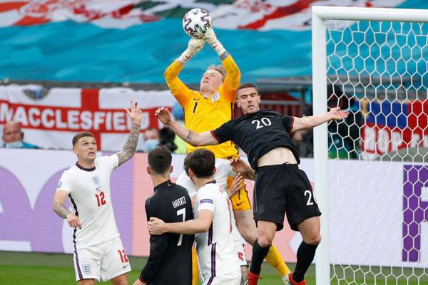 England beginning to louden themselves to Pickford’s pitch