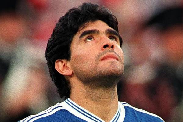‘Growing up in Ireland, no one knew where Argentina was but everyone knew Maradona’