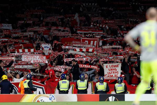 Cologne fans bought Arsenal tickets from club members and exchange sites