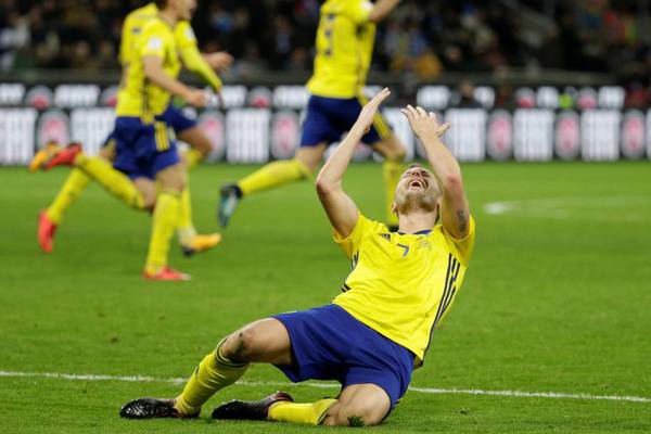 Sweden cling on to qualify for World Cup at Italy’s expense