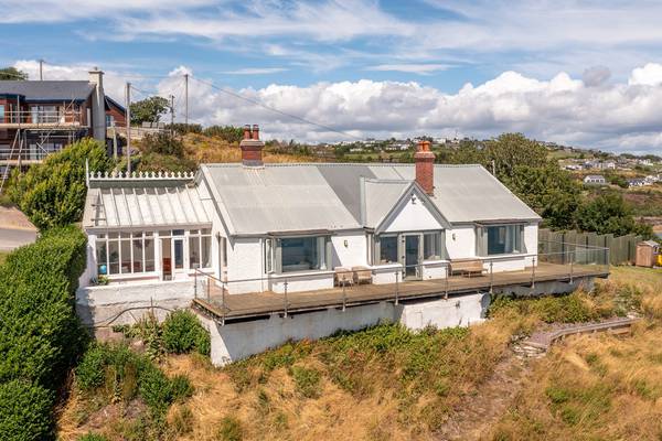 Hamptons-style beach house rebuilt on Irish clifftop for €850,000