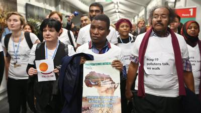 NGOs stage unprecedented walk-out from Warsaw climate conference