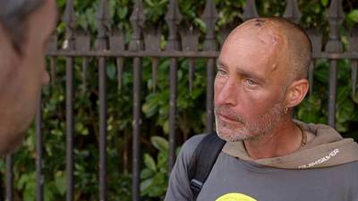 Jonathan Corrie: ‘Most of my life I’ve been homeless’