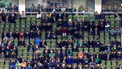 Apathy has replaced ‘best fans in the world’ at Ireland matches