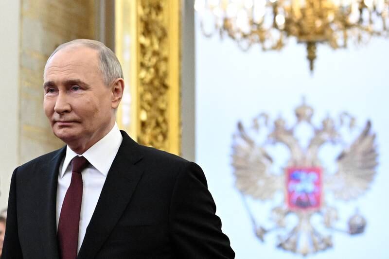 Vladimir Putin begins fifth term as Russian leader