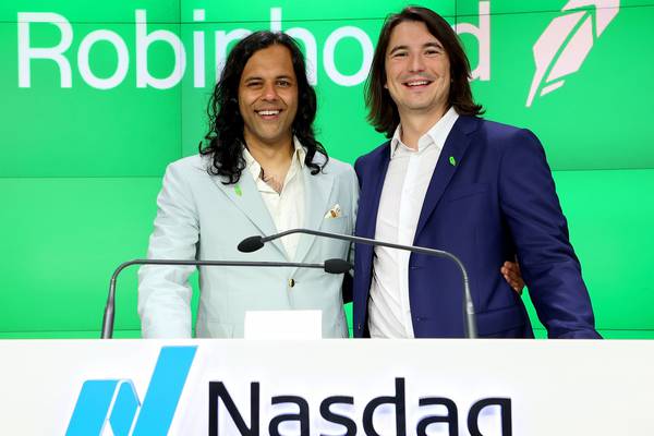 Robinhood surges 83% after wave of investors pile on trading platform