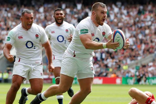 England show a little muscle to deny Wales number one slot