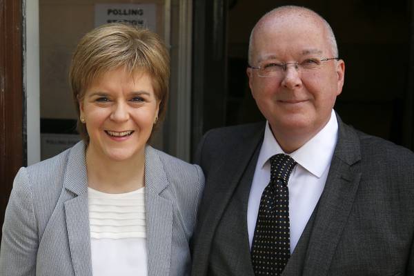 Former Scottish leader Sturgeon’s husband re-arrested in party finance probe