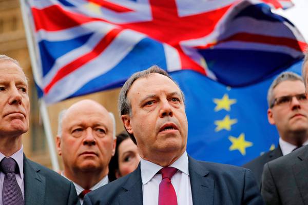 DUP’s Nigel Dodds elevated to the House of Lords