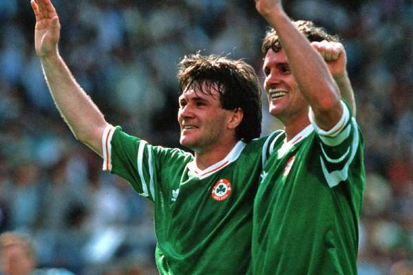 Ray Houghton: ‘I hit the spot. Then it was pandemonium’
