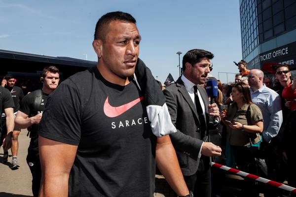 Saracens expect Mako Vunipola to face Leinster in Champions Cup final