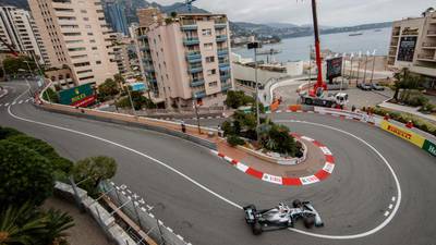 Lewis Hamilton fastest in opening Monaco practice