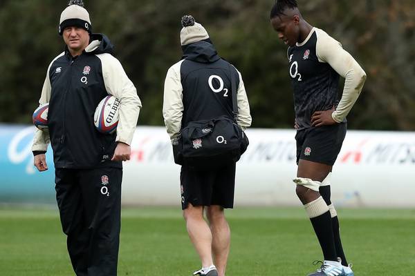 Maro Itoje hobbles out of England training ahead of Italy visit
