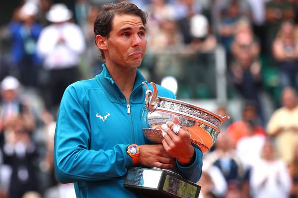 Majestic Rafael Nadal sheds tear for French Open court he’s made his own