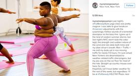 Body-positive yoga: ‘Wow I didn’t know that fat people can do that’