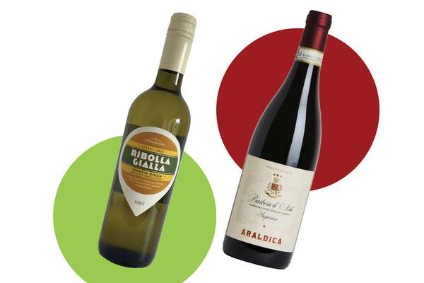  Two north Italian wines from Marks & Spencer