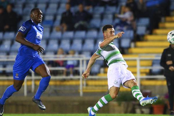 Byrne and Greene double up as Shamrock Rovers rout Waterford