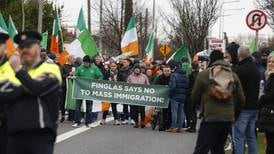More than 1,000 protest against housing of asylum seekers at Coolock factory