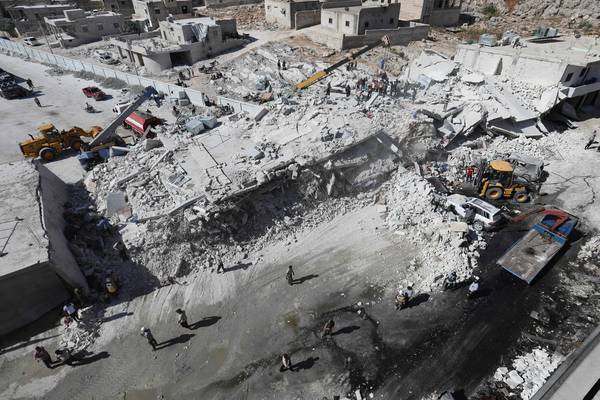 At least 39 dead after explosion in Syrian building