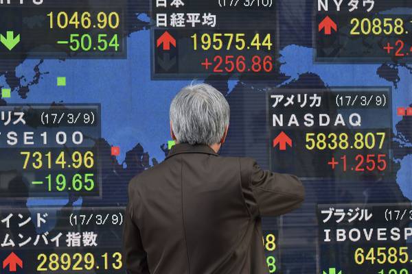 Asian stocks retreat as Hong Kong shares plunge