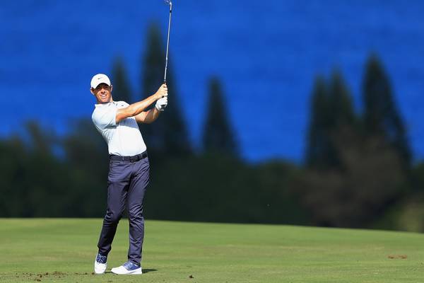 Rory McIlroy lies second heading into final round in Hawaii