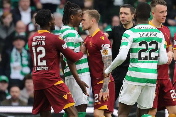 Celtic cruise past Motherwell to stay eight points clear