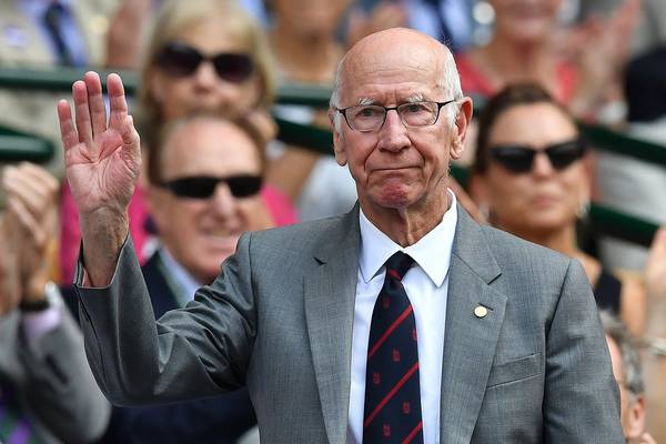 Bobby Charlton diagnosed with dementia, wife Norma confirms