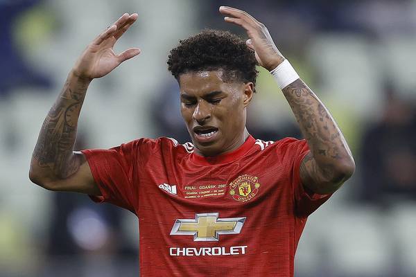 Man United’s Marcus Rashford could be out until October with shoulder surgery