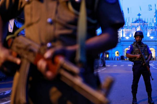 Sri Lankan security forces on high alert for potential further attacks