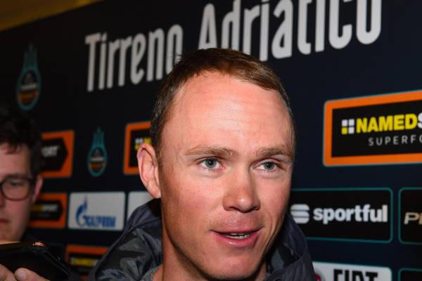 Froome critical of cycling boss for speaking of failed drugs test