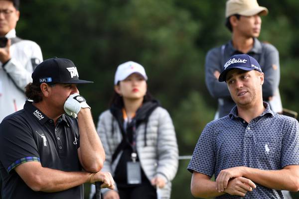 Justin Thomas continues fine form to lead by three shots in Korea