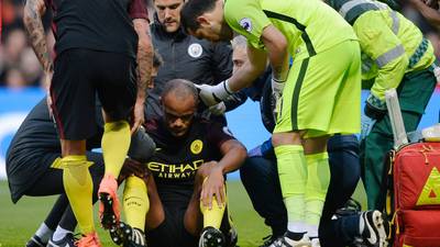 Vincent Kompany suffers 35th injury in eight years at Manchester City