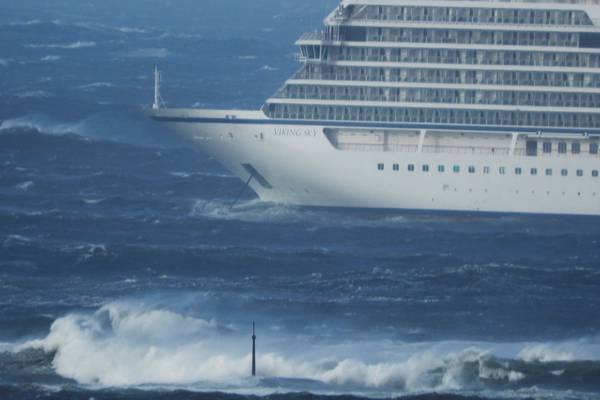 Stricken cruise ship reaches Norway port after ‘near disaster’