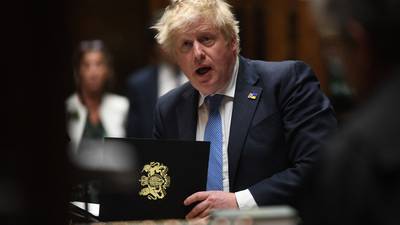 Johnson appeals to Tory MPs for support after apology