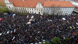 Slovaks join protest wave rippling through eastern Europe