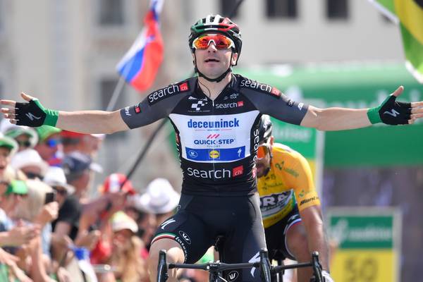Elia Vivani wins another stage in the Tour de Suisse