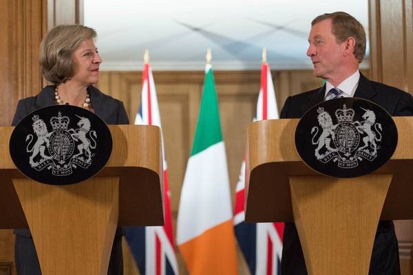 Theresa May’s schedule will not allow Dáil address, says Kenny