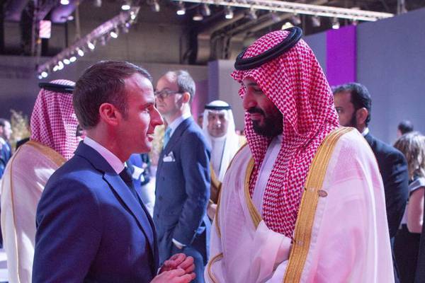 Macron reprimands Saudi prince over Khashoggi inquiry