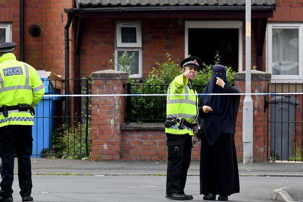Explosion heard as police carry out raid in Manchester