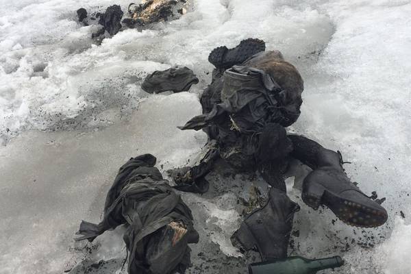 Swiss glacier yields bodies of couple missing for 75 years