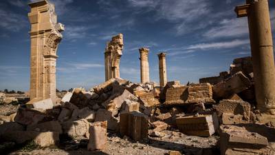 Plans under way to rebuild Palmyra temples destroyed by Isis