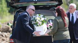 Funeral service for baby found  at Co Wicklow  recycling plant