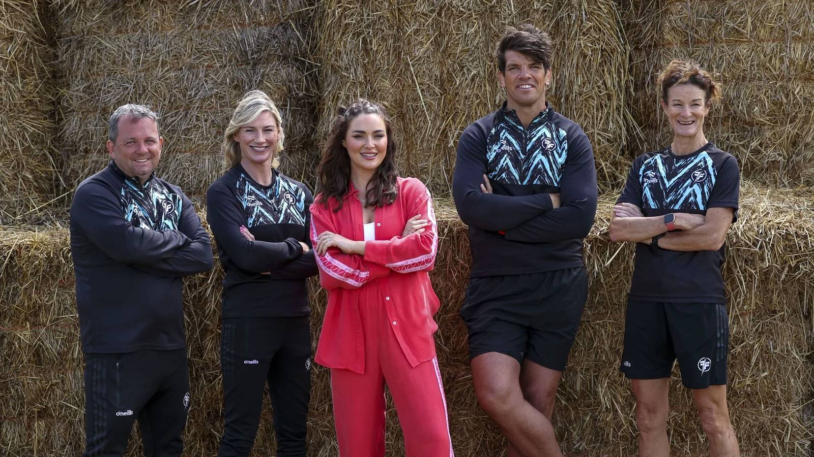 Ireland's Fittest Family returns with Davy Fitzgerald, Nina Carberry, Laura Fox, Donncha O'Callaghan and Sonia O'Sullivan. Photograph: RTÉ