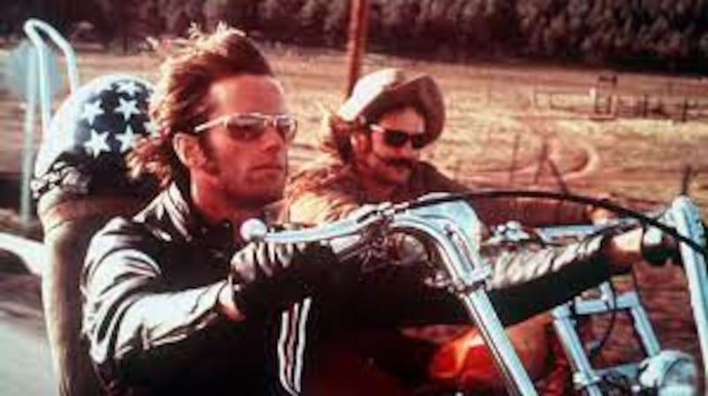 Peter Fonda and Dennis Hopper in Easy Rider (1969). Photograph: Columbia Pictures